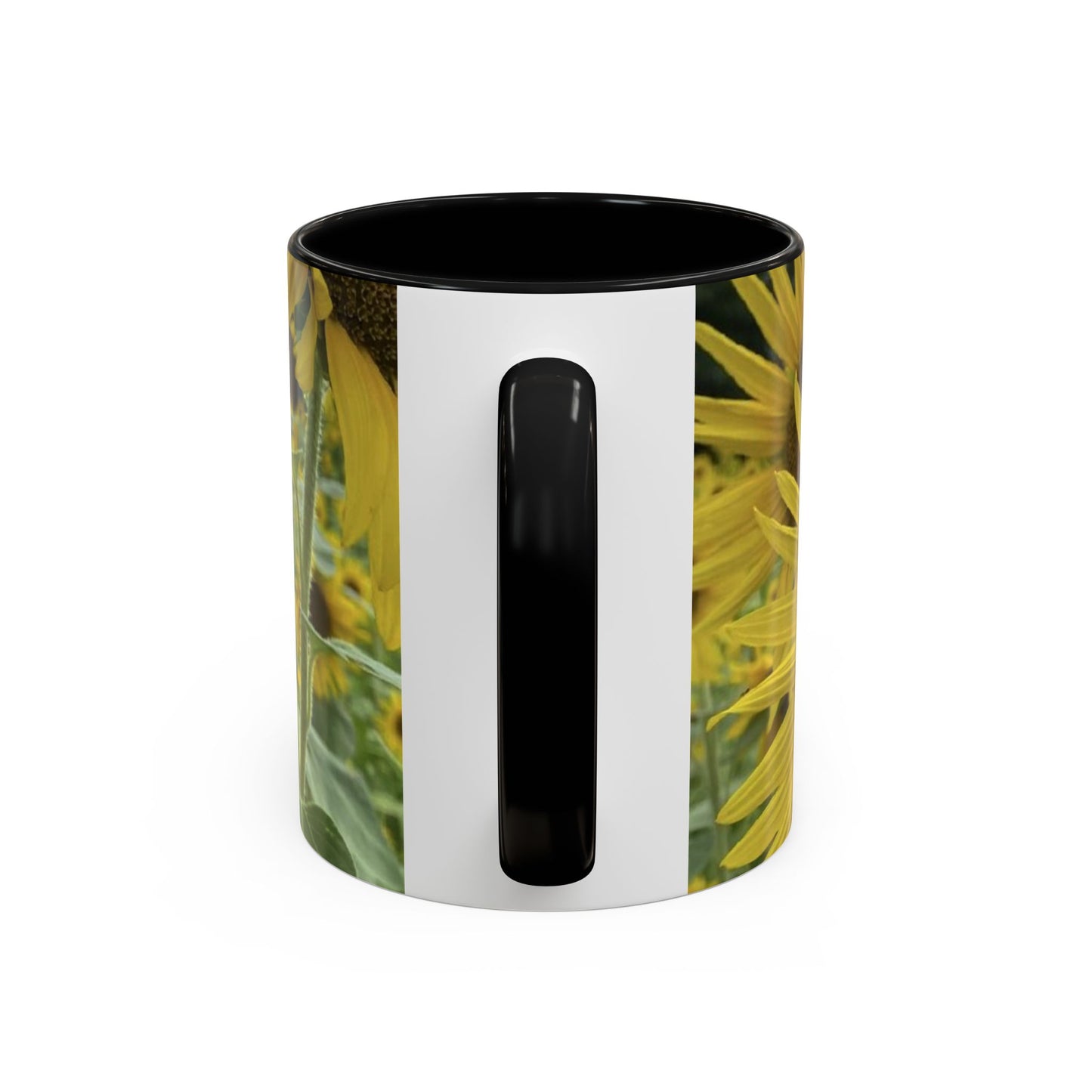 Sunflower Accent Coffee Mug - You Are My Sunshine, Gift for Flower Lovers, Coffee Lovers, Home Decor, Inspirational Mug, Floral Gifts