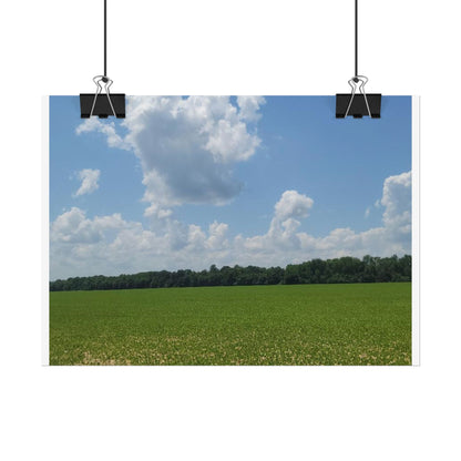 Nature Landscape Poster, Wall Art Print, Scenic Home Decor, Gift for Nature Lovers, Farmhouse Style Decoration, Office Wall Art