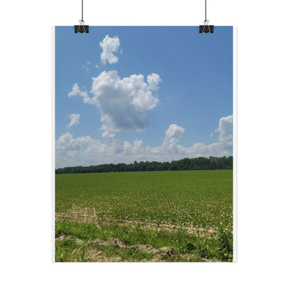 Nature Landscape Poster, Wall Art Print, Scenic Home Decor, Gift for Nature Lovers, Farmhouse Style Decoration, Office Wall Art