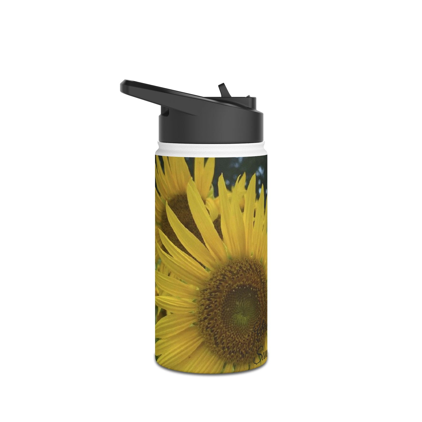 Sunflower Stainless Steel Water Bottle - You Are My Sunshine, Eco-Friendly Hydration, Gifts for Her, Summer Accessories, Outdoor Adventure