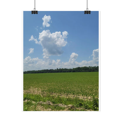 Nature Landscape Poster, Wall Art Print, Scenic Home Decor, Gift for Nature Lovers, Farmhouse Style Decoration, Office Wall Art