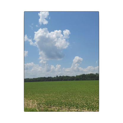 Serene Landscape Canvas Wall Art, Nature Decor for Home, Farmhouse, Gift for Nature Lovers, Rustic Wall Art, Living Room Decoration