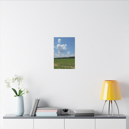 Serene Landscape Canvas Wall Art, Nature Decor for Home, Farmhouse, Gift for Nature Lovers, Rustic Wall Art, Living Room Decoration